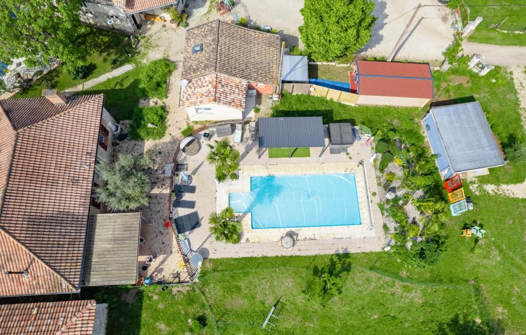 Agréable Chambre privative avec piscine et jacuzzi. Septfonds Esterno foto